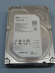 2.0TB★Seagate ST2000DM001 HDD 内蔵 シーゲート ハードディスク PC用品 初期化済み USED 93890②★！！