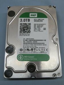 3.0TB★WESTERN DIGITAL WD30EZRX HDD 内蔵 ウエスタンデジタル ハードディスク PC用品 初期化済み USED 93891★！！