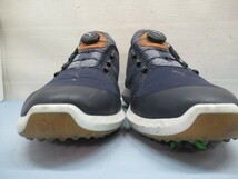 28.0㎝★PUMA 190582 05 IGNITE ゴルフシューズ ネイビー ダイヤル式 プーマ 靴 USED 93110★！！_画像2