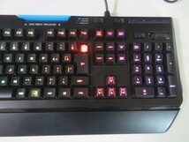 ★Logicool G910 Y-U0023 Orion Spectrum RGBメカニカル ゲーミングキーボード ロジクール PC用品 動作品 93146★！！_画像3