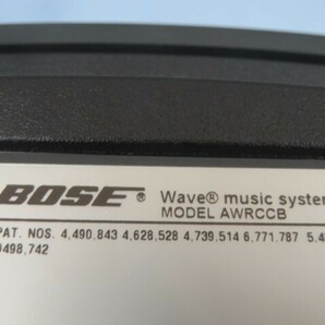 ★BOSE AWRCCB CDプレーヤー FM/AM Wave music system ボーズ ウェーブミュージックシステム 電源コード付き ジャンク USED 93191★！！の画像9