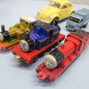 11台セット■TOMICA/KINSMART/MATTELなど ミニカー 電車 きかんしゃトーマス トミカ マテル キンスマート USED 93221■！！の画像4