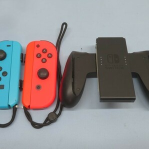 ☆Nintendo HAC-015(ブルー) HAC-016(オレンジ系) Switch ジョイコン ニンテンドー 任天堂 スイッチ USED 93309☆！！の画像1