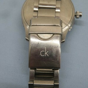 ★CalvinKlein K32113 腕時計 クォーツ アナログ デイト カルバンクライン 電池交換済み 93301★！！の画像6