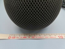 ★Apple A2374 スマートスピーカー スペースグレイ HomePod mini アップル ホームポッド ミニ アダプター付き USED 93456★！！_画像9