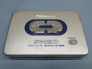 ★Panasonic RQ-SX20 カセットプレーヤー S-XBS シルバー/ブルー パナソニック USED 93661★！！