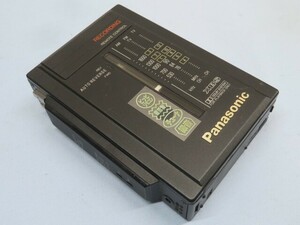 ★Panasonic RQ-A305 カセットプレーヤー XBC ブラック 録音/再生/REC パナソニック ジャンク USED 93660★！！