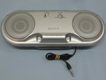 MDLP対応★SONY MZ-E505 ポータブルMDプレーヤー WALKMAN ソニー ウォークマン SRS-T88 スピーカー付き ジャンク USED 93655 SA★！！_画像6