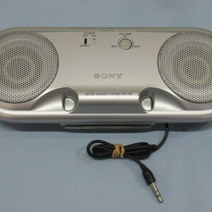 MDLP対応★SONY MZ-E505 ポータブルMDプレーヤー WALKMAN ソニー ウォークマン SRS-T88 スピーカー付き ジャンク USED 93655 SA★！！の画像6