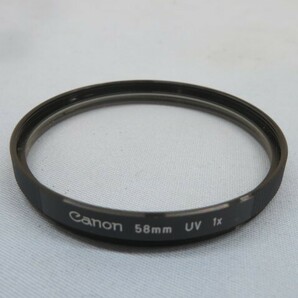 ★Canon EF 28-105mm 1:3.5-4.5 カメラレンズ オートフォーカス キャノン 58㎜ UV 1x フィルター/キャップ付き USED 93690★！！の画像8