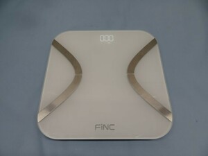 #FiNC CS20E-mini body composition meter white fins k scales 0~150kg with battery operation goods 93694#!!