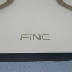 ■FiNC CS20E-mini 体組成計 ホワイト フィンク 体重計 0～150kg 電池付き 動作品 93694■！！の画像3