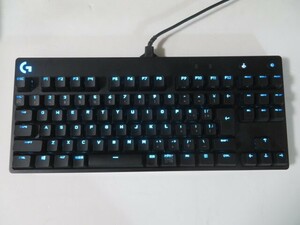 ◇logicool PRO YU0037 ゲーミングキーボード ロジクール 動作品 USED 93774◇！！