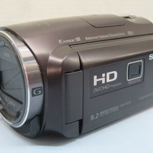 ★SONY HDR-PJ670 デジタルHDビデオカメラレコーダー ボルドーブラウン Handycam ソニー ハンディカム バッテリー付き USED 93785★！！の画像1