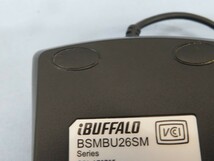 ◇BUFFALO BSMBU26SM 有線BlueLEDマウス 静音/3ボタン/Mサイズ レッド 動作品 USED 93807◇！！_画像6