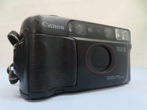 ●●Canon TELE6 コンパクトカメラ キャノン autoboy オートボーイテレ6 フィルムカメラ ストラップ付き USED 93830●●！！