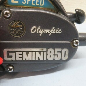 ●●Olympic GEMINI850 スピニングリール オリムピック ジェミニ 釣り具 フィッシング ジャンク USED 93831●●！！の画像3