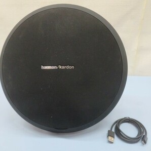 ★Harman/Kardon Onyx Studio ワイヤレススピーカー ハーマンカードン オニキススタジオ USB充電ケーブル付き 動作品 93853★！！の画像3