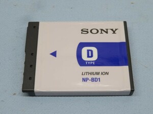★SONY NP-BD1 バッテリー コンパクトデジタルカメラ用 ソニー カメラ用品 USED 93870★！！