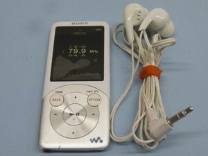 8GB★SONY NW-S754 デジタルオーディオプレーヤー ホワイト WALKMAN ソニー ウォークマン イヤホン付き 難あり 動作品 94140★！！