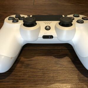 ★動作良好 美品 PS4 純正コントローラ/デュアルショック４ ★グレイシャーホワイト★DUALSHOCK4 送料無料★の画像3