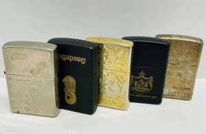 D237-O32-781 ▲■ ZIPPO ジッポー NEW YORK DESIGN CLASSIC American Classicなど オイルライター 喫煙具 喫煙グッズ 5点セット