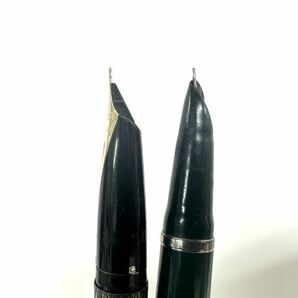 D016-C8-536 ◎ PARKER パーカー SHEAFFER シェーファー 万年筆 2点セット ペン先 14K 585 筆記具の画像3