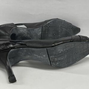 E262-CH5-253 DIANA ダイアナ 23EE ヒール パンプス シューズ レディーズ 靴 23cm ブラックの画像3