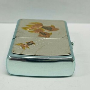 D229-G11-266 ▲ ZIPPO ジッポー 07 金魚 オイルライター 喫煙具 喫煙グッズ 火花ありの画像4