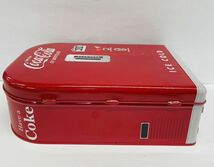 E257-CH4-389 Coca-Cola コカ・コーラ 貯金箱 小物入れ マルチケース 缶ケース レトロ アンティーク インテリア小物_画像7