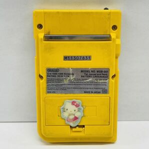 D257-K44-4614 任天堂 Nintendo GAME BOY Pocket ゲームボーイ ポケット MGB-001 ゲーム機 本体 イエローの画像2