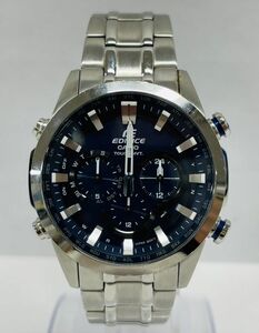 E232-I57-501 CASIO Casio EDIFICE EQW-T630J men's radio wave solar quartz chronograph Date wristwatch 