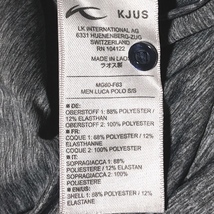 チュース ポロシャツ 46/XS KJUS LUCA 高機能 半袖 グレー_画像5