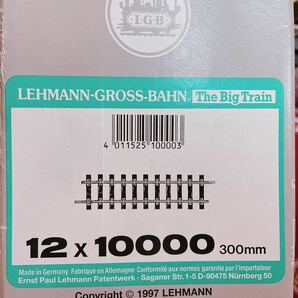 3A131 LGB レーマン LEHMANN-GROSS-BAHN 鉄道模型 線路 まとめ 大量 レール Gゲージ 元箱付の画像10