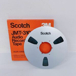 4B018 Scotch スコッチ オープンリール テープ JMT-3100 3M 放送用 低雑音 テープ 740mの画像1