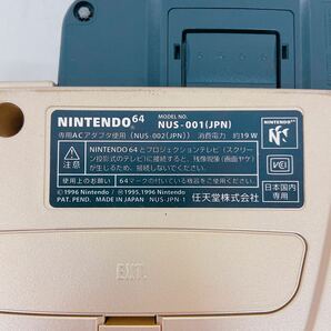 4B010 Nintendo 任天堂 64 ロクヨン ゴールド NUS-001 ソフト ポケモンスタジアム マリオパーティ 他の画像6