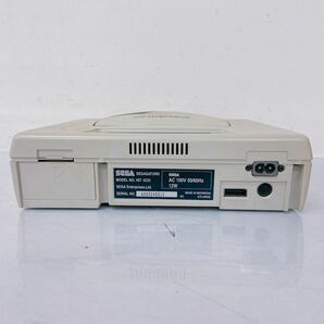 4A074 SEGA セガ SEGASATURN セガサターン ゲーム機 HST-0014 本体 コントローラー セット 元箱付の画像4