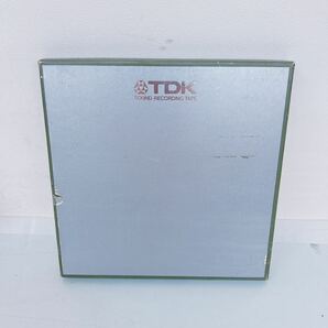 4A095 TDK オープンリール メタルテープ メタルリール AMR-10 REEL 2個セット 元箱付の画像6