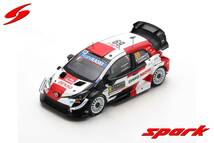 ■スパークモデル 1/43 2021 トヨタヤリス WRC #69 K.ロバンペラ ラリーモンテカルロ_画像1