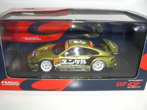 ■EBBRO 1/43 2008 ユンケルパワータイサン ポルシェ #26 スーパーGT GT300