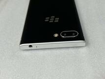 美品 日本版SIMフリー デュアル SIM BlackBerry KEY2 BBF100-8　シルバー_画像7