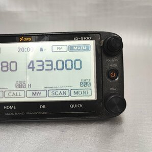 ● 通電確認 ICOM ID-5100D 50W アマチュア無線機 HM-207の画像3