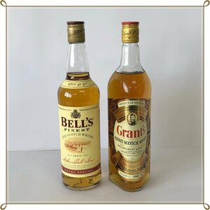 未開栓 スコッチウイスキー 2本セット ベルズ 750ml 43％ グランツ 760ml 43％ SCOTCH WHISKY