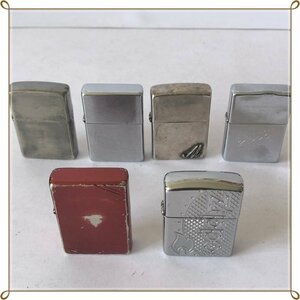 ジャンク 着火未確認 6個セット ZIPPO オイルライター ジッポ BRADFORD ライター ジッポー