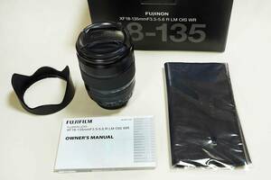 ★フジフィルム XF18-135mmF3.5-5.6 R LM OIS WR Xマウント 保護フィルター付★極美品