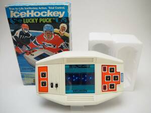 正常動作確認済 バンビーノ アイスホッケー ラッキーパック 箱/内発泡付 対戦型LSIゲーム FL bambino Ice Hockey LUCKY PUCK 海外版