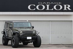 【 ＪＫ後期 / Offroadcustom 】２０１５ｙ Chrysler Jeep ラングラー アンリミテッド スポーツ リフトアップ After-marketNavigation ＴＶ