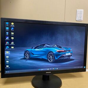 PHILIPS 243V5Q 24インチ液晶モニターps4対応内蔵スピ-カー