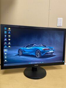 PHILIPS 243V5Q 24インチ液晶モニターps4対応内蔵スピ-カー