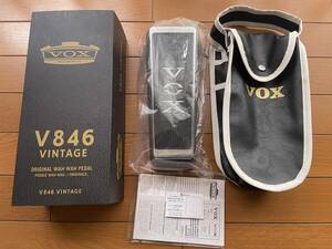 VOX V846 Vintage Wah　新品未使用